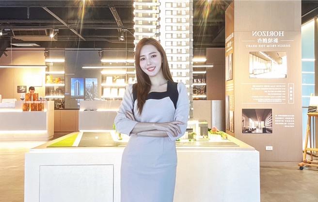 朱琦郁热衷研究房产市场。（本人提供）