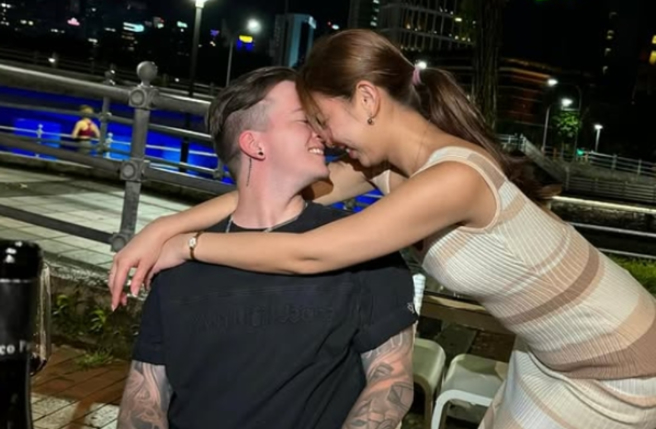 黃鈺文客歲認愛外國男朋友。（圖／翻攝自黃鈺文IG）