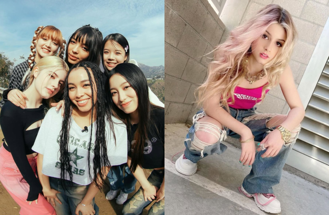 偶像女团VCHA的17岁成员KG宣布退团，并对母公司JYP娱乐提告。（图／IG@official_vcha）