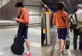 直擊／旺福小民提吉他擠捷運 車廂內遭「味道攻擊」急發文