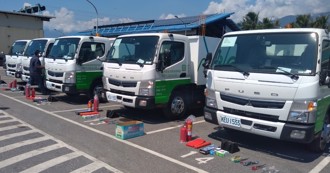 花蓮縣政府爭取中央114年度清潔車輛、機具補助 提升環境清潔執行效率