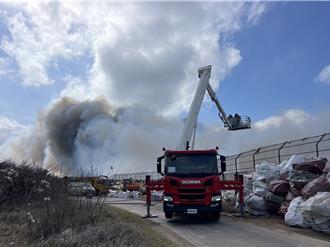 澎湖紅羅垃圾掩埋場再起火  害馬公、湖西兩鄉市停收垃圾