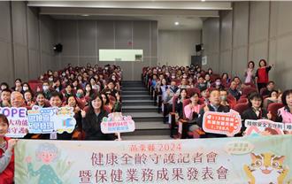 2024健康全齡守護記者會 表揚147單位卓越貢獻