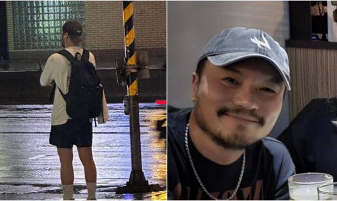 讀者捕獲野生李銘忠。（圖／讀者提供／翻攝李銘忠IG）