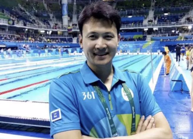 大陆国家体育总局自行车击剑运动管理中心副主任袁昊然。（图／微博）