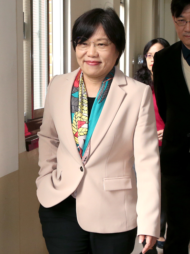 内政部长刘世芳（见图）9日出席立法院内政委员会，继续审查114年度中央政府总预算案关于内政部主管部分。（赵双杰摄）