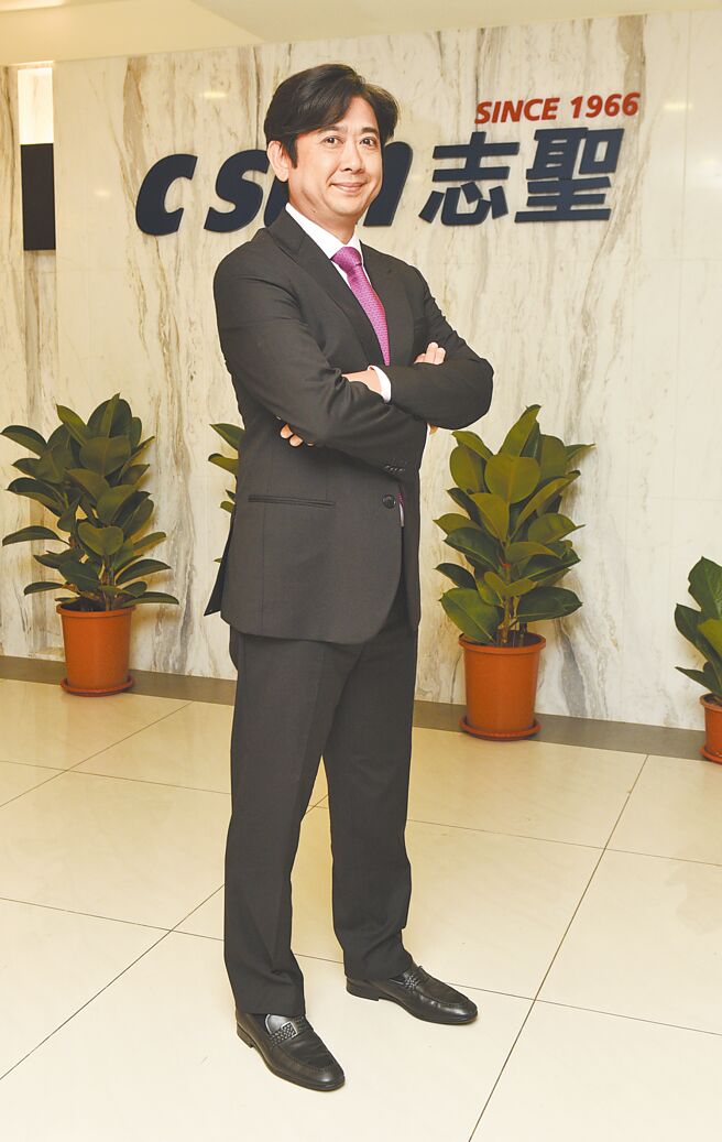 图为志圣集团总经理梁又文。图／顏谦隆