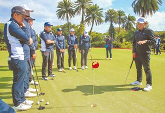 高球》俞俊安親自指導 期許新生代成長