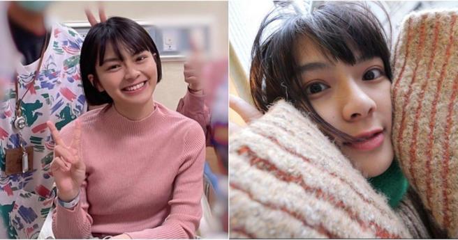 柏妍桦日前因肺炎住院，感谢医护人员的照顾。（图／翻摄柏妍桦IG／星发现娱乐）