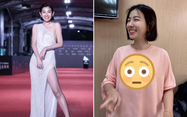 米可白误穿超浅透明内衣出门。（中时资料照、米可白脸书）