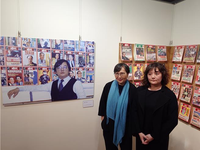 高雄市长陈其迈特别出席特展开展活动，郑南榕遗孀、女儿也皆出席见证，说要传承民主自由精神，让社会健康前进。（任义宇摄）