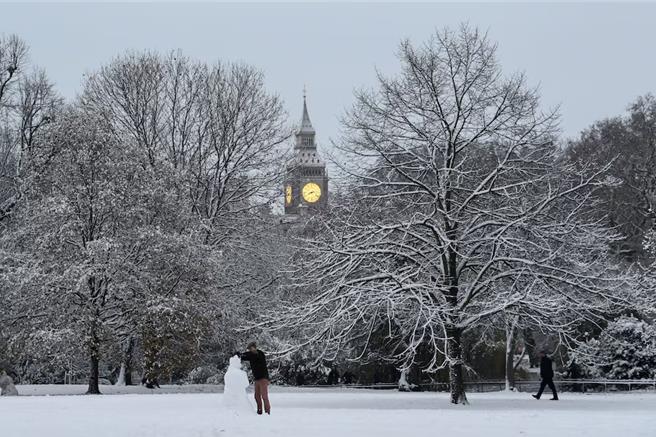 英国伦敦冬季一景（图／路透社）