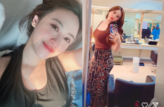 Sandy產後3月辣穿細肩帶背心 認「還沒恢復但喜歡」曝真實身材