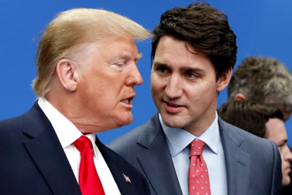 杜魯道嗆報復25％關稅戰 川普酸：偉大的加拿大「州長」