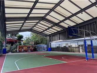告別老舊設施！鶯歌建國籃球場升級 打造安心運動環境