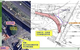 國1幼獅交流道南出匝道壅塞有解 高公局將重畫線型