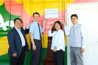 嘉市大溪厝水環境教育園區揭牌 黃敏惠：明年起國中小都來上課