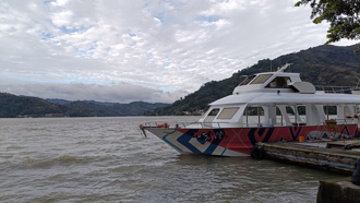 看两岸》游石门水库石秀湾 遥想长江三峡