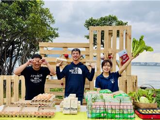 淡水古蹟博物馆携手北海岸小农 海关码头变身「尚青」市集