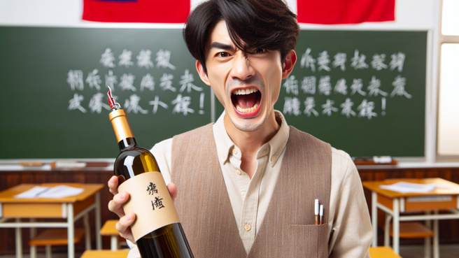 大陸重慶市近日出現一名離譜教師傷人事件。（示意圖、與本案無關／AI生成）