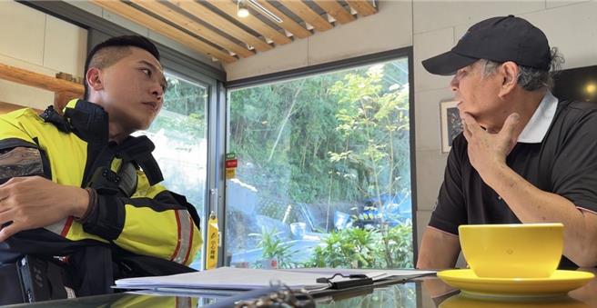 有民眾向警方求助表示友人离家20载，甚为想念子女希望警方帮忙寻人。（横山分局提供／邱立雅竹县传真）