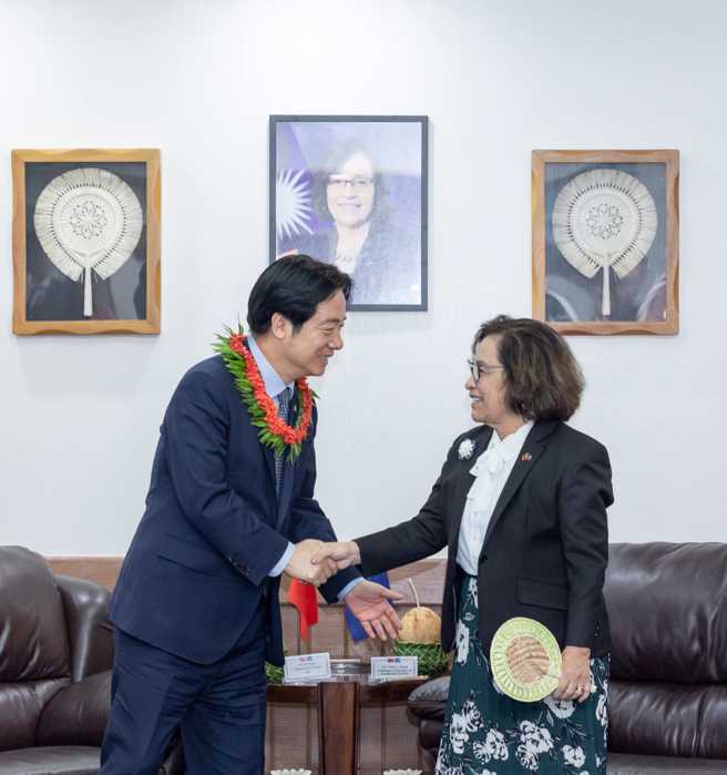 赖清德完成「繁荣南岛、智慧永续」之旅，强调民主台湾会继续走向世界。（本报资料照片）