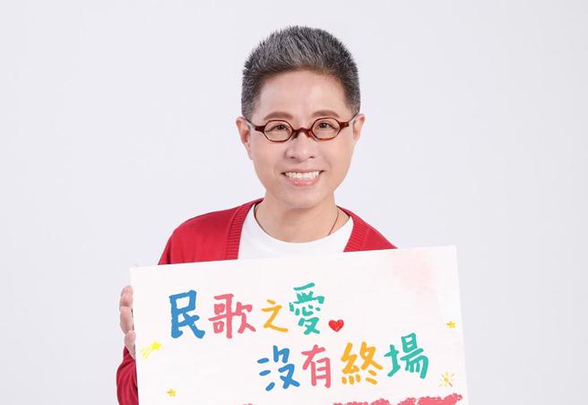 丁晓雯号召更多民眾一同参与公益。（中华音乐人交流协会提供）