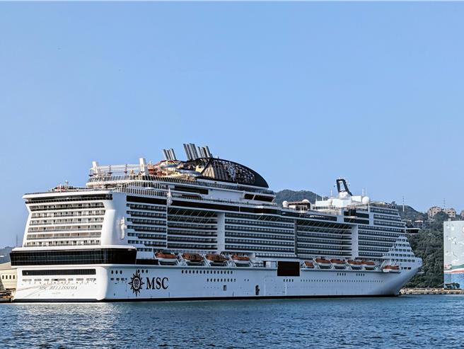 MSC邮轮官方表示，地中海邮轮荣耀号已经完成引擎修復，将于12日上午抵达基隆港。（张志康摄）