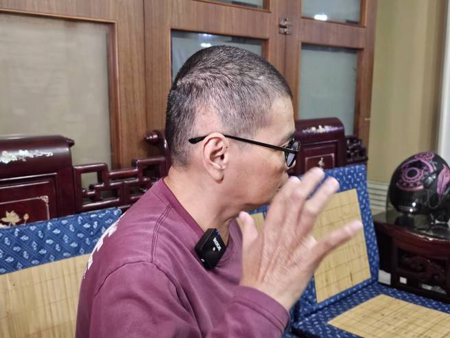 阿娇去年严重车祸，右脑仍会疼痛。（记者游定刚拍摄）