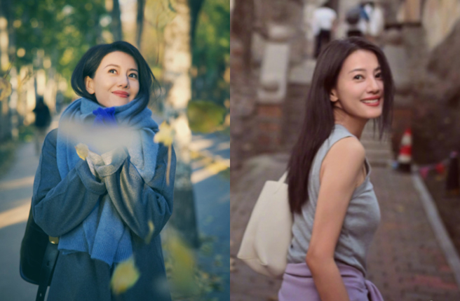 高圆圆经常被网友夸讚状态保养超好。（图／翻摄自高圆圆 微博）