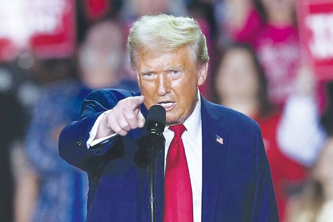 美國準總統川普。（圖／美聯社）