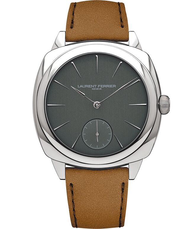 Laurent Ferrier Square微型自动盘腕表，238万5000元。（瑞博品提供）
