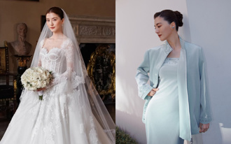 女星才舉辦世紀婚禮嫁百億富三代 「秒被拍凸肚」被疑有了？