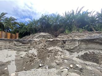 花蓮193線拓寬工程出土石器、陶片 疑屬史前靜浦文化遺址