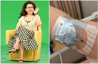 陈文茜癌症復发切片送美国 「日子剩下愈少笑愈大声」