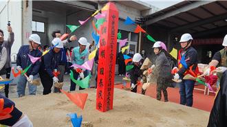 澎湖馬公市打造綠色城市 資源回收場升級動土