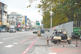 花蓮高農校門前 人行道改善