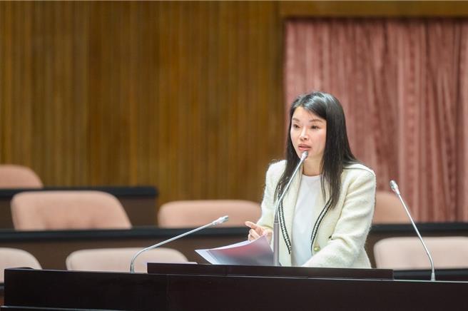 国民党立委张嘉郡。（张嘉郡办公室提供）