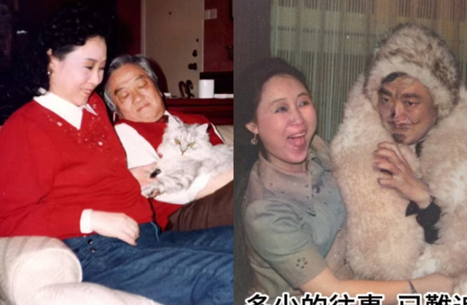 琼瑶过世前晒出不少和平鑫涛甜蜜照片。（图／翻摄自琼瑶脸书）