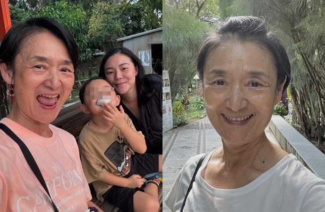 欧阳靖曝妈妈谭艾珍遇到诈骗集团。（图／翻摄自谭艾珍脸书）
