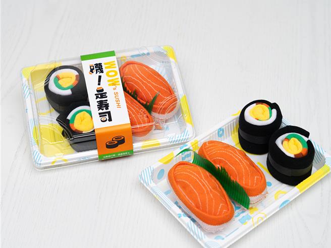 争鲜gogo「袜！是寿司」只贩售1000组。（争鲜餐饮提供／朱世凯台北传真）