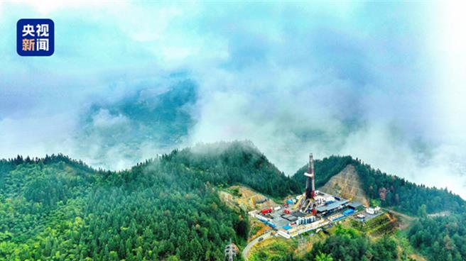 新增1213億方！涪陵頁岩氣田探明儲量突破兆立方米。（大陸央視）