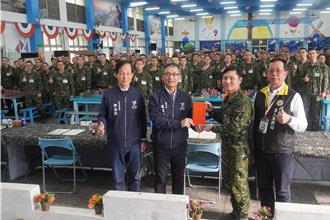 赴成功嶺關懷北市子弟兵　張溫德喊話：市府會做最堅實的後盾