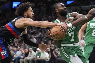 NBA》塔图因伤缺阵没差 绿军6人得分上双轻松轰垮活塞