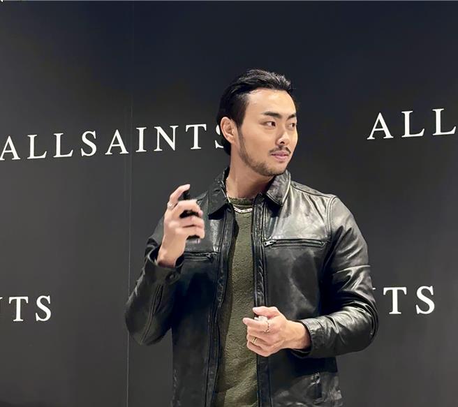 林家正透露上场比赛前也会喷香水增加自信。（古明弘摄）