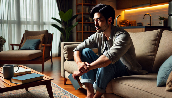 台中仓管男坦言，自己正站在人生的十字路口，思考下一步该如何走。（示意图、与本案无关／AI生成）