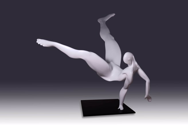 王寻｜顶天立地 Indomitable｜2019｜铜、铁底座 Bronze, Iron Base｜L220 x D190 x H202 cm｜限量六件 Edition of 6 (大)。(大河美术提供)