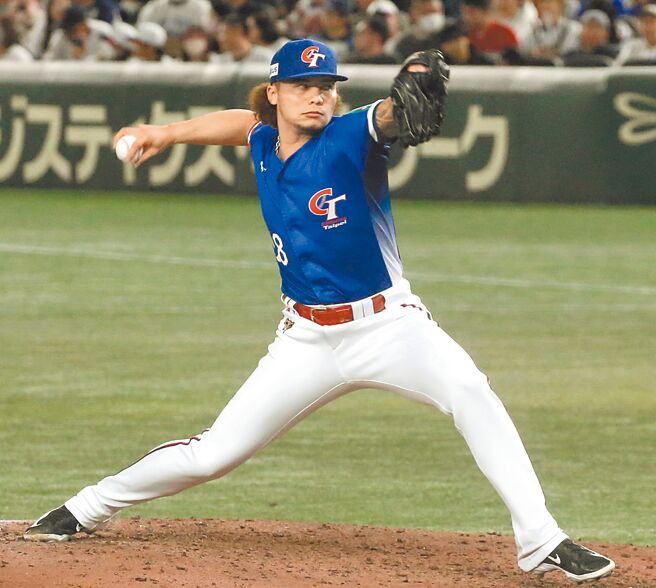 12强赛冠军战，中华队投手林凯威关门成功。（本报资料照片）