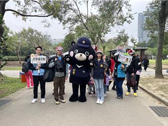 国际耶诞文化嘉年华 刑事Bear反诈报佳音