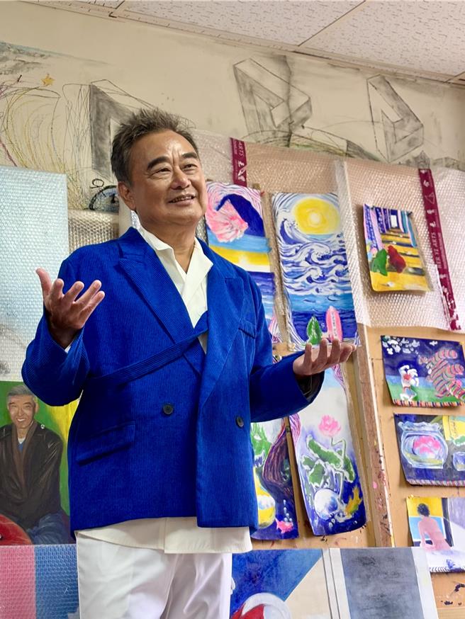 陈升举办画展《角色》开放民眾免费入场。（新乐园制作提供）